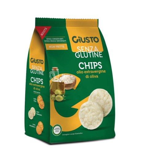 GIUSTO S/G Chips Olio Evo 40g