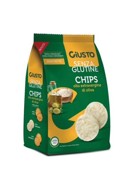 GIUSTO S/G Chips Olio Evo 40g