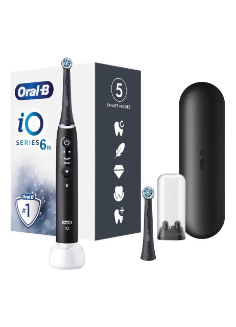 ORAL-B IO 6 PW Black Spazz+2R.