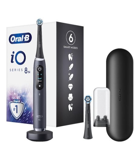 ORAL-B IO 8 PW Black Spazz+2R.