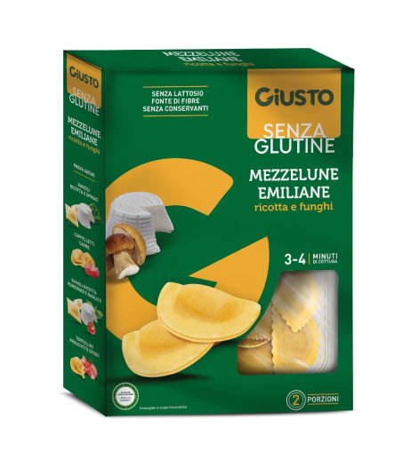 GIUSTO S/G Mezzelune Fun/R250g