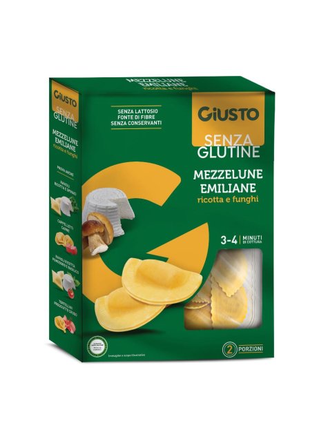 GIUSTO S/G Mezzelune Fun/R250g