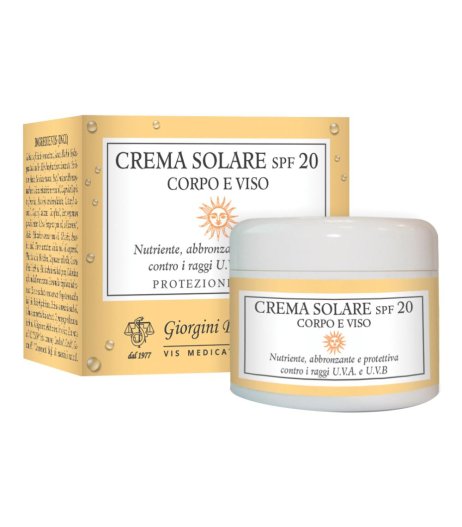 CREMA Sol.fp20 100ml GIORGINI