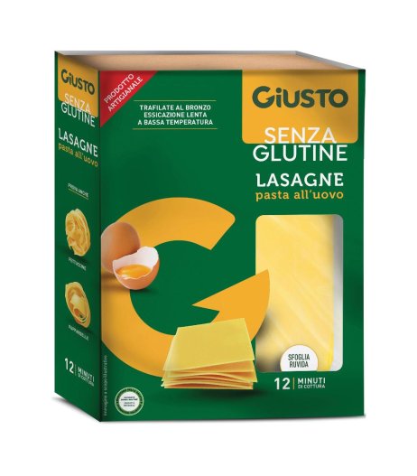 GIUSTO S/G Lasagne 250g