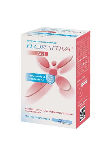 FLORATTIVA FAST 10STICK OROSOL