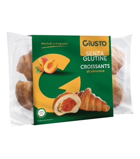 GIUSTO S/G Croissants Alb.320g