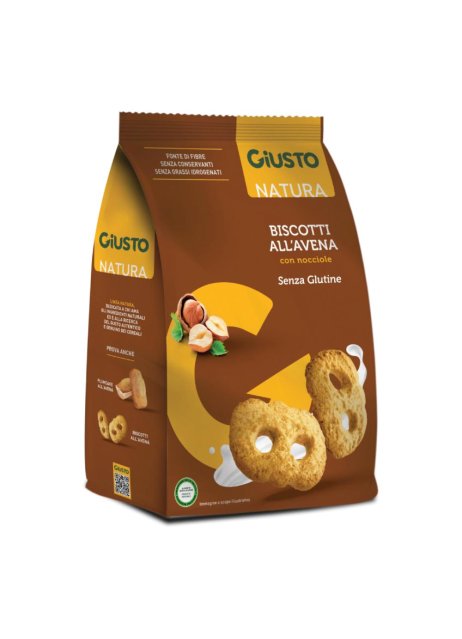 GIUSTO S/G Bisc.AvenaNocc.250g