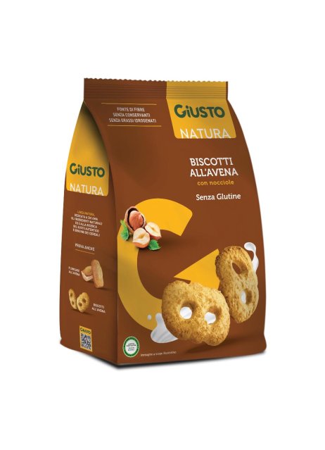 GIUSTO S/G Bisc.Avena 250g