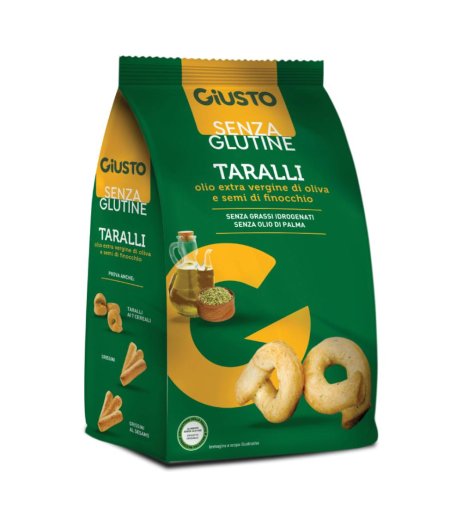 GIUSTO S/G Taralli Finocc.175g