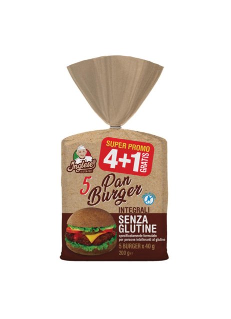 INGLESE PAN BURGER INTEGR5X40G