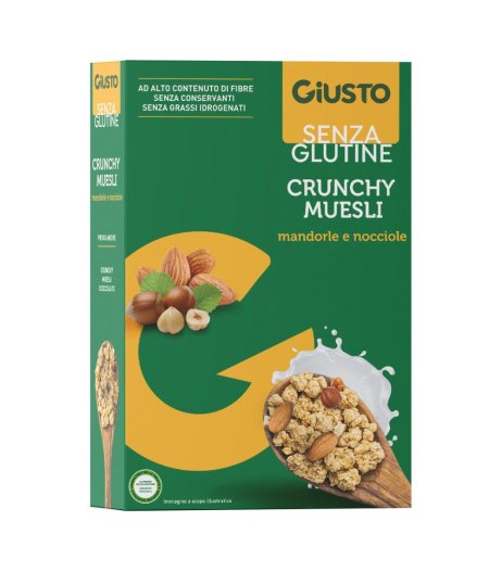 GIUSTO S/G Crunchy Mues/Av/Man