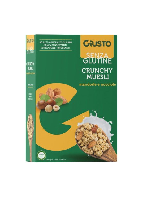 GIUSTO S/G Crunchy Mues/Av/Man