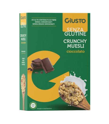 GIUSTO S/G Crunchy Mues Av/Cio