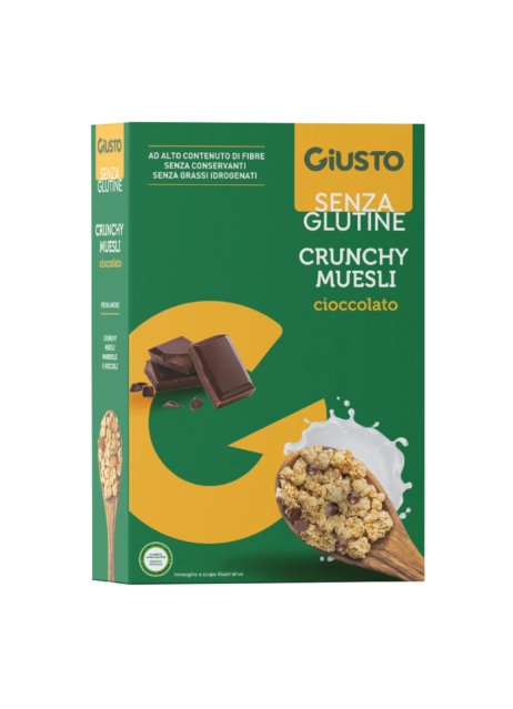 GIUSTO S/G Crunchy Mues Av/Cio