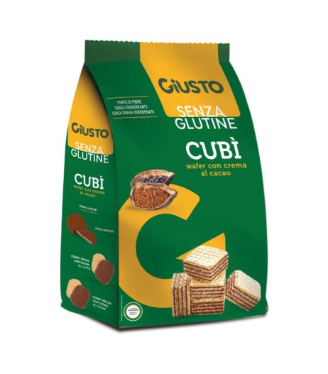 GIUSTO S/G CUBI'Wafer Cac.250g