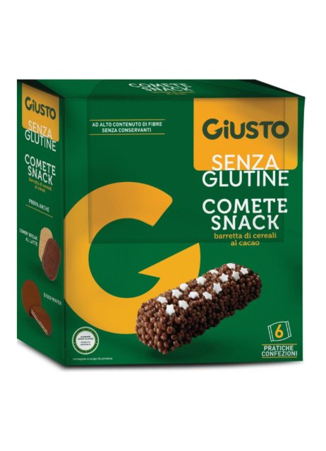 GIUSTO S/G COMETE SNACK 120G