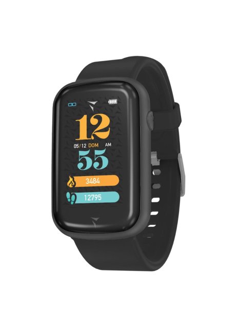 STEPS Smartwatch Total Black