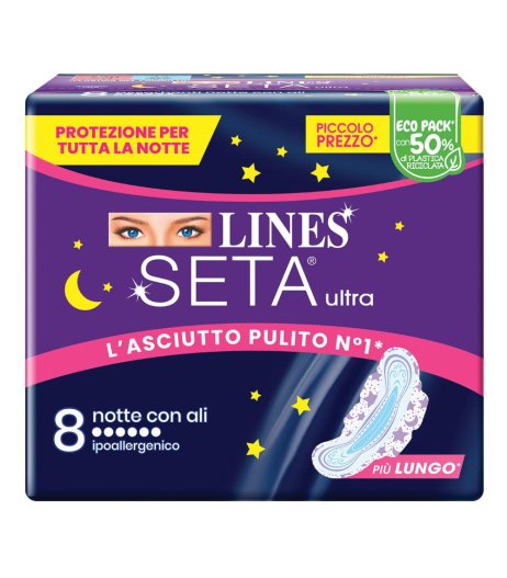 LINES SETA ULTRA NOTTE 8PZ