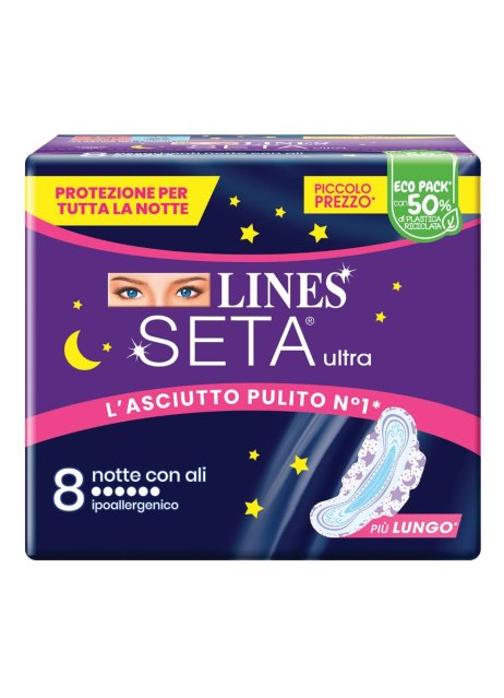 LINES SETA ULTRA NOTTE 8PZ