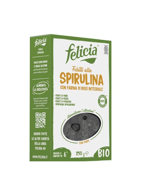 FELICIA FUSILLI SPIRULINA 250G