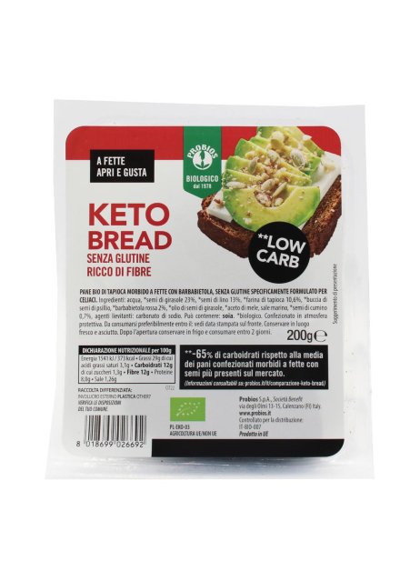 PROBIOS Keto Bread S/G 200g