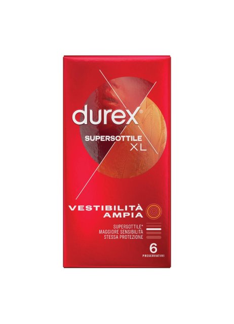 DUREX SUPERSOTTILE XL 6PZ