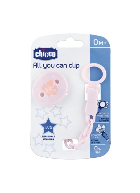 CH Clip Universale Rosa 0m+