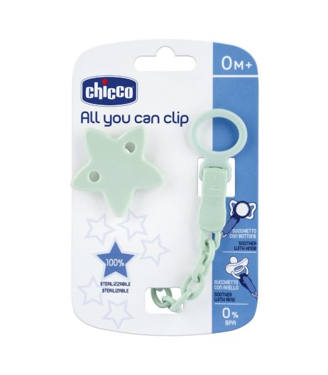 CH Clip Universale Verde 0m+