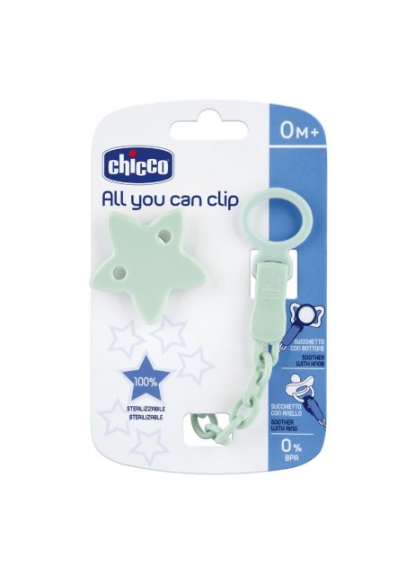 CH Clip Universale Verde 0m+