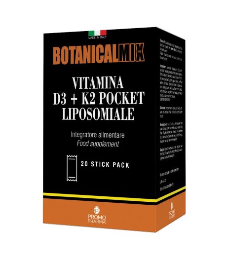 BOTANICALMIX Vit.D3+K2 20Stick