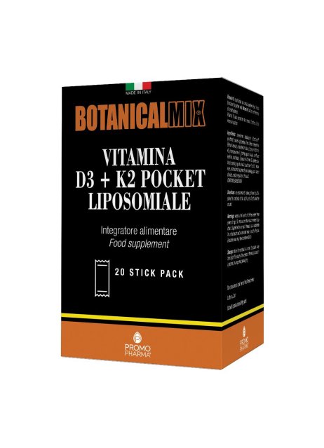 BOTANICALMIX Vit.D3+K2 20Stick