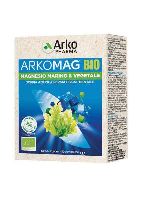 ARKOMAG Bio Magnesio Mar.30Cpr