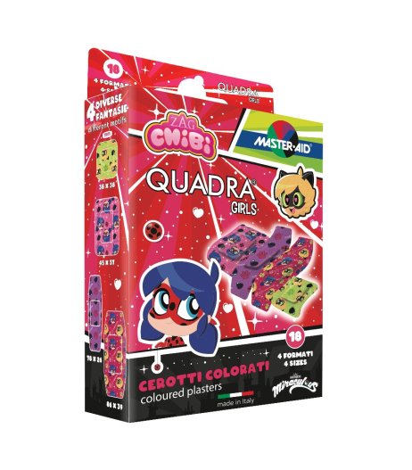 M-AID QUADRA GIRL LADY BUG 18P