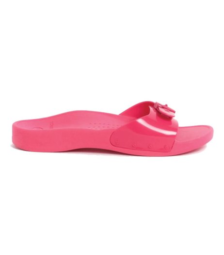 SCHOLL SUN PVC W RUBY RED 36