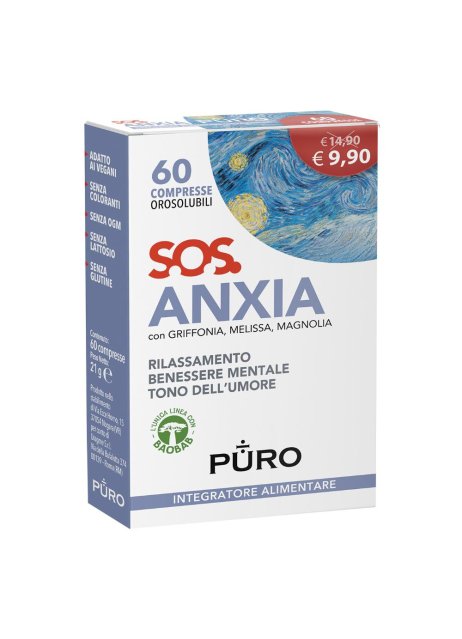 PURO SOS Anxia 60Cpr Orosol.