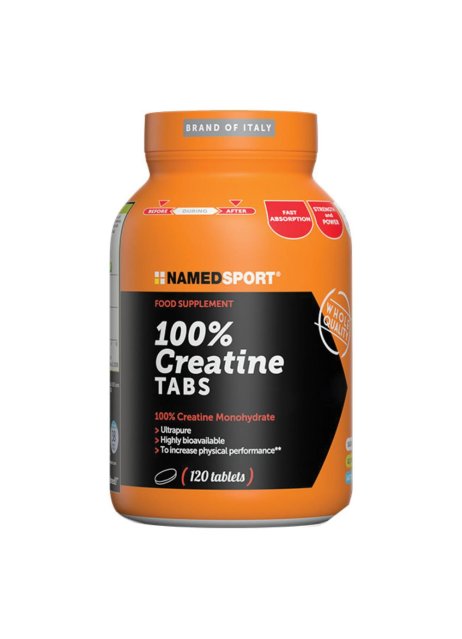 CREATINA 100% Tabs 120CprNAMED