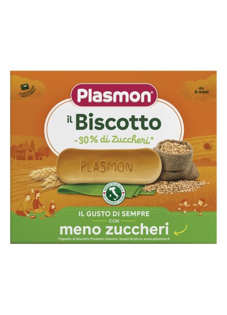 PLASMON Bisc.-30% Zucch.720g