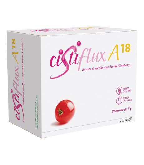 Cistiflux A 18 28 bustine - Integratore Per Le Vie Urinarie