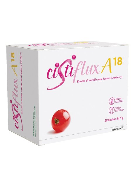 Cistiflux A 18 28 bustine - Integratore Per Le Vie Urinarie