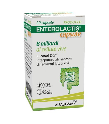 Enterolactis 20 capsule - Integratore Probiotico 