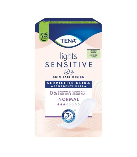 TENA LIGHTS SENS NORMAL 16PZ