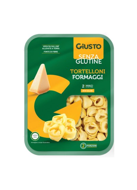 GIUSTO S/G TORTELLONI FORM250G