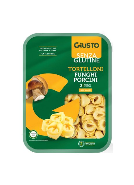 GIUSTO S/G TORTELLONI FUNG250G