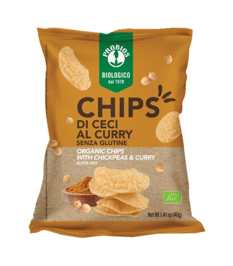 PROBIOS Chips Ceci Curry 40g