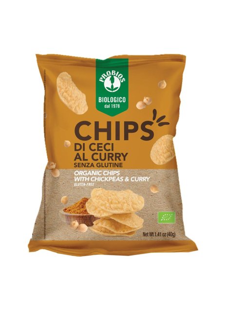 PROBIOS Chips Ceci Curry 40g