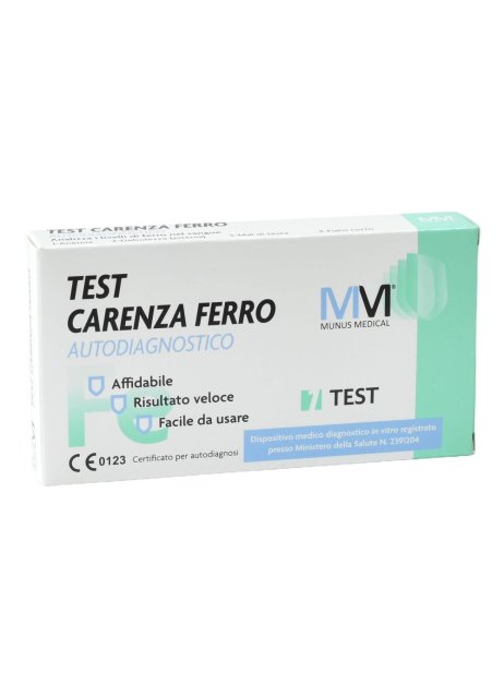 MUNUS Test Carenza Ferro