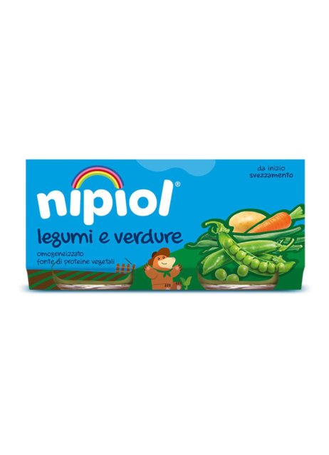 OMO NIPIOL Legumi&Verd.2x80g