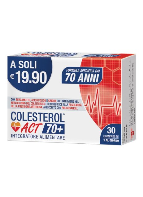 COLESTEROL ACT 70+ 30 Cpr