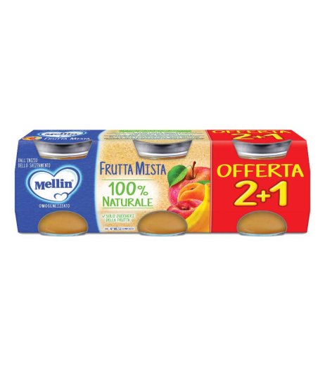 MELLIN OMOG FRUTTA MIX 3PZ