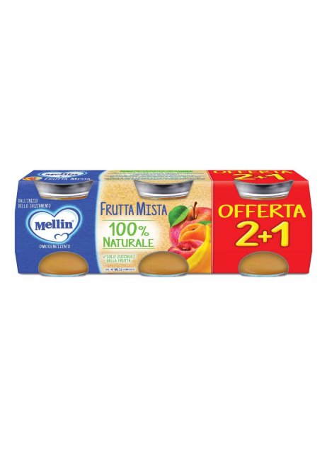 MELLIN OMOG FRUTTA MIX 3PZ